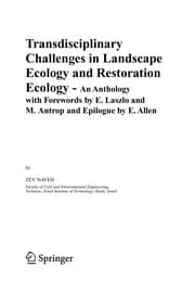 Tapa de Transdisciplinary challenges in landscape ecology and restoration ecology