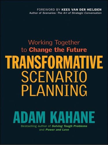Tapa de Transformative scenario planning
