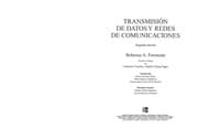 Tapa de Transmisión de datos y redes de comunicaciones