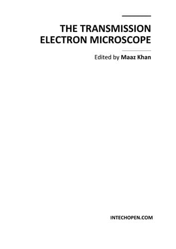 Tapa de Advanced Techniques in TEM Specimen Preparation