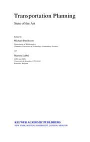Tapa de Transportation Planning