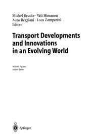 Tapa de Transport developments and innovations in an evolving world