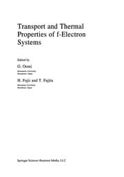 Tapa de Transport and thermal properties of f-electron systems