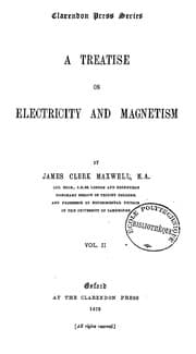 Tapa de Treatise on electricity and magnetism