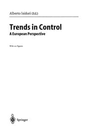 Tapa de Trends in Control