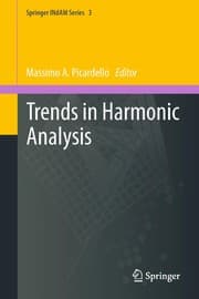 Tapa de Trends in Harmonic Analysis