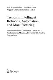 Tapa de Trends in Intelligent Robotics, Automation, and Manufacturing