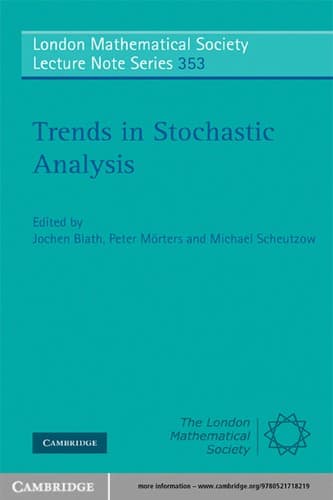 Tapa de Trends in stochastic analysis