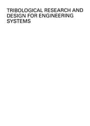 Tapa de Tribological Research and Design for Engineering Systems