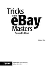 Tapa de Tricks of the Ebay Masters