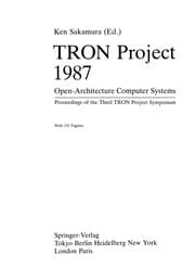 Tapa de TRON Project 1987 Open-Architecture Computer Systems