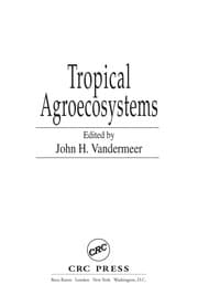 Tapa de Tropical agroecosystems