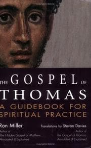 Tapa de The Gospel of Thomas : a guidebook for spiritual practice