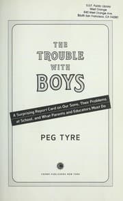 Tapa de The trouble with boys