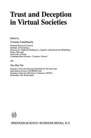 Tapa de Trust and Deception in Virtual Societies