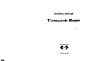 Tapa de Tłumaczenie filmów