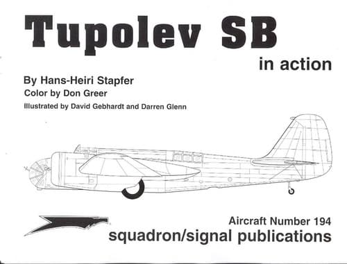 Tapa de Tupolev SB in action