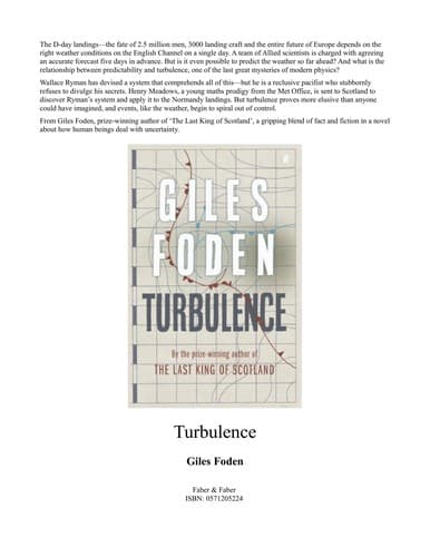 Tapa de Turbulence