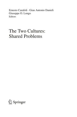 Tapa de The Two Cultures: Shared Problems