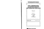 Tapa de 2 Dimensional Quantum Gravity and Random Surfaces