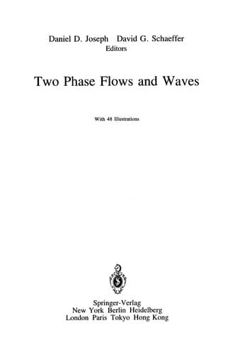 Tapa de Two Phase Flows and Waves