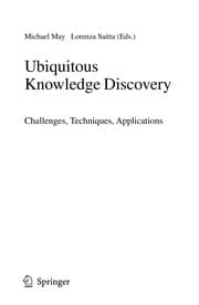 Tapa de Ubiquitous Knowledge Discovery