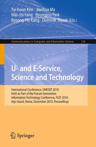 Tapa de U- and E-Service, Science and Technology