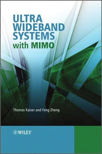 Tapa de Ultra wideband systems with MIMO