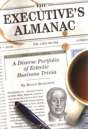 Tapa de The Executive's Almanac
