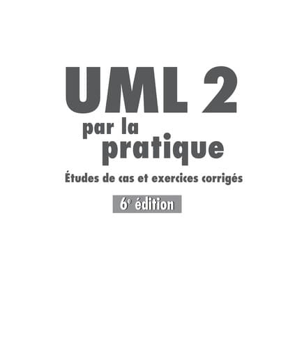 Tapa de UML 2 par la pratique