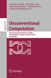 Tapa de Unconventional Computation