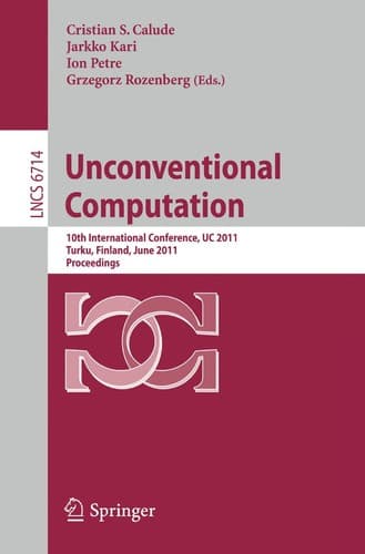 Tapa de Unconventional Computation