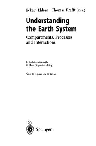 Tapa de Understanding the earth system