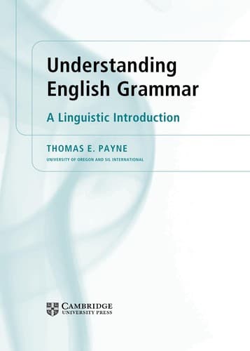 Tapa de Understanding English grammar