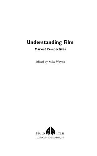 Tapa de Understanding film