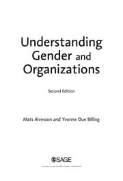 Tapa de Understanding gender and organizations