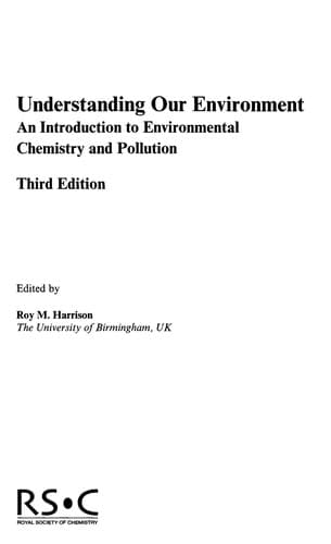 Tapa de Understanding our environment