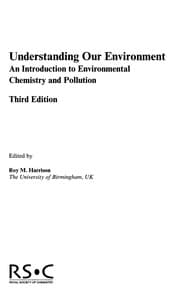 Tapa de Understanding our environment