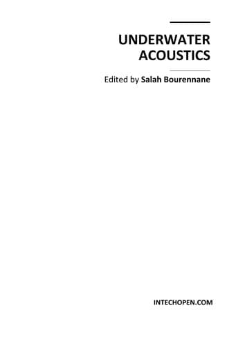 Tapa de Array Processing: Underwater Acoustic Source Localization