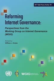 Tapa de Reforming Internet governance