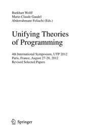 Tapa de Unifying Theories of Programming