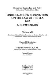 Tapa de United Nations Convention on the Law of the Sea 1982