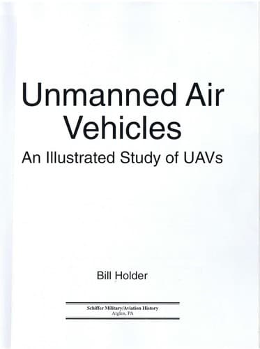 Tapa de Unmanned Air Vehicles