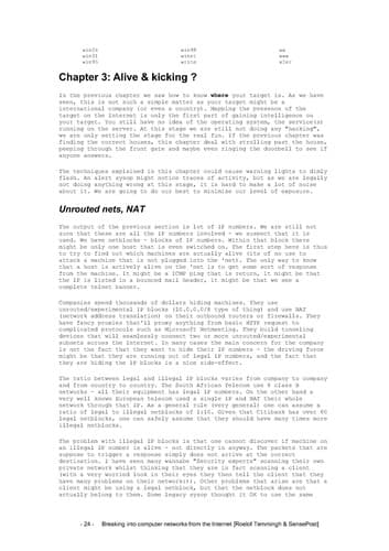 Tapa de Unofficial guide to ethical hacking