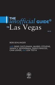 Tapa de The unofficial guide to Las Vegas 2010