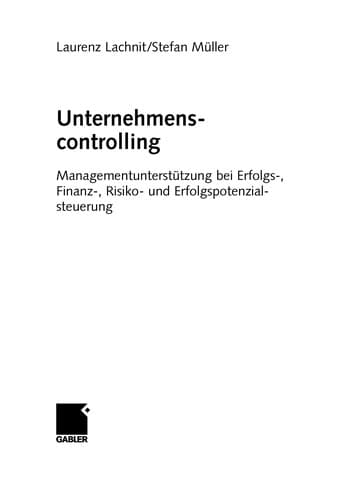 Tapa de Unternehmenscontrolling