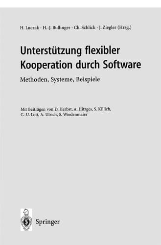 Tapa de Unterstützung flexibler Kooperation durch Software