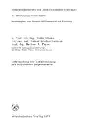 Tapa de Untersuchung der Verschmutzung des abfließenden Regenwassers