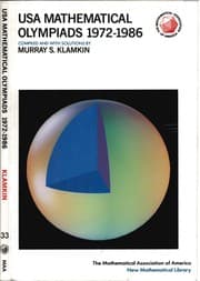 Tapa de U.S.A. mathematical olympiads, 1972-1986