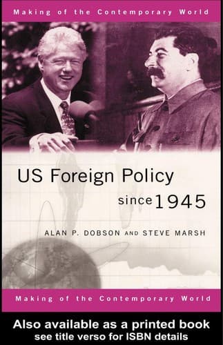 Tapa de US foreign policy since 1945